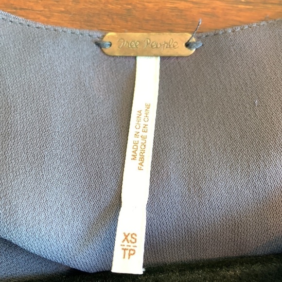 Free People Charcoal Gray Sleeveless Jumpsuit with Pockets Size XS - Picture 10 of 11